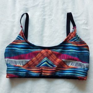 Onzie tribal print sports bra